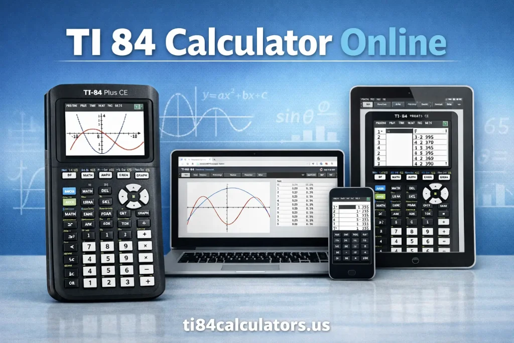TI 84 Calculator Online Fast & Free Graphing Simulator 2026